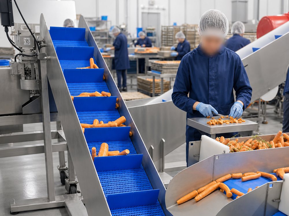 Produce Handling & Sorting Line